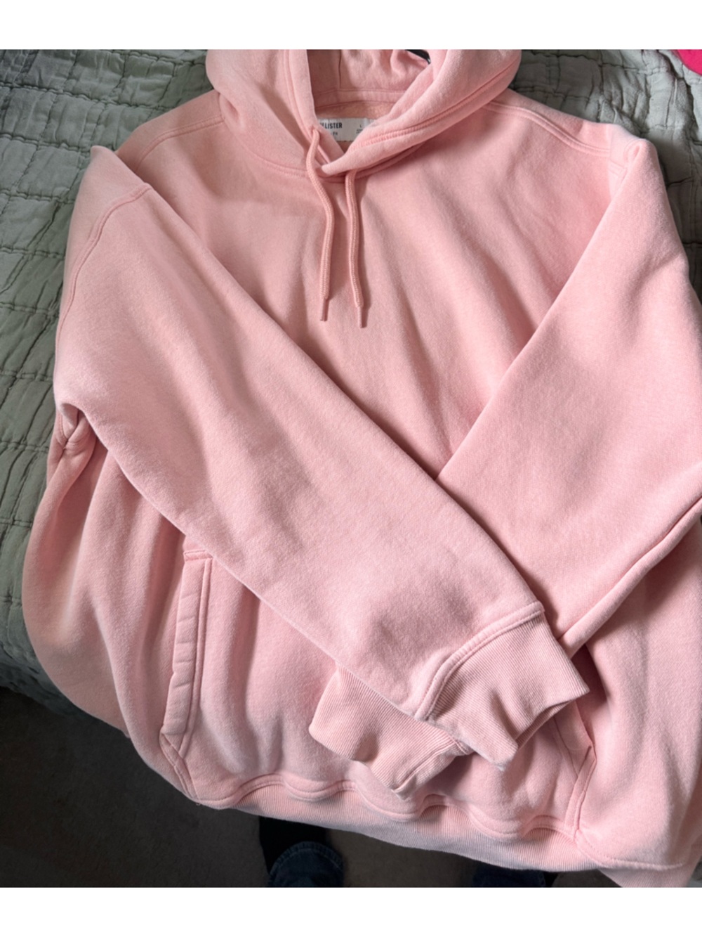 Hollister Soft Pink Hoodie Sweater